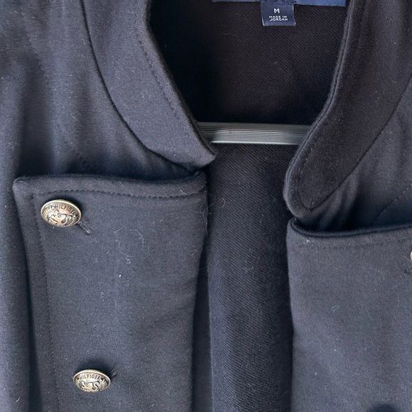 Tommy Hilfiger Black Double-Breasted Women's Jacket - Picture 4 of 9